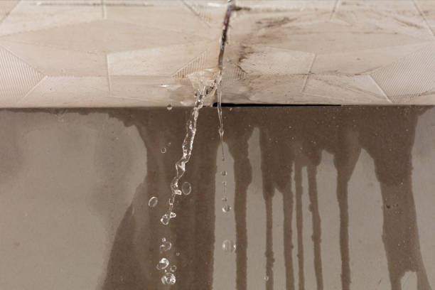 Professional Burst Pipe Cleanup technician working in Soudan, MN